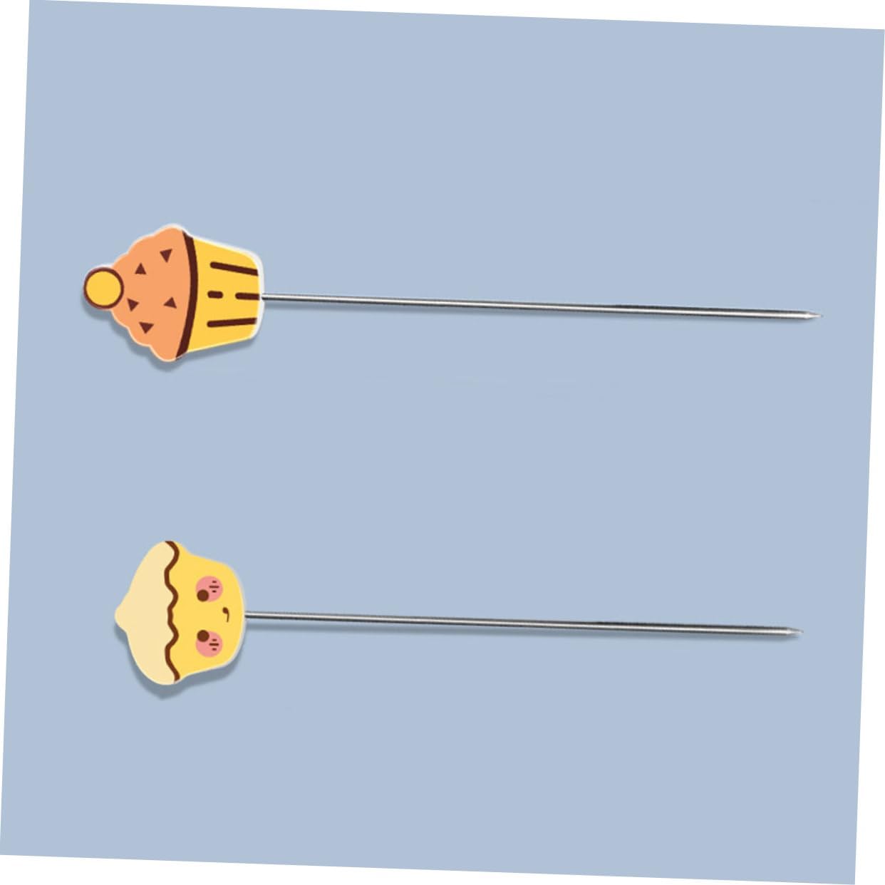 6pcs Stainless Steel Cake Testers Accurate Baking Probes for Cakes Breads and Cookies Kitchen Tools for Baked Goods Essential for Home Bakers and Professionals
