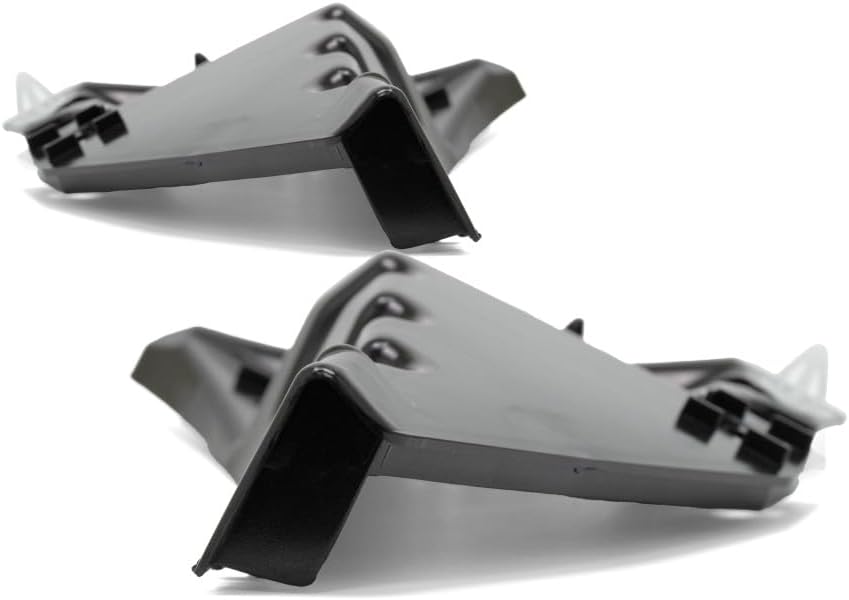 For Ford Mustang Bumper Retainer 2010 11 12 13 2014 Driver and Passenger Side Pair/Set | Front | Cover | FO1026109 + FO1027109 | AR3Z17C861B + AR3Z17C861A