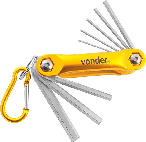 Jogo de Chaves Allen Vonder 8 Peças 1,5 mm a 8 mm