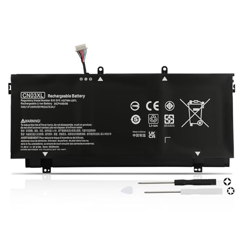 K KYUER CN03XL TPN-Q178 Batería para HP Envy 13-ab0xx 13-AB 13-ab000 Spectre X360 13-AC 13-ac000 13-ac0xx 13-w0xx Series 13-ab000nf 13-ab000ns 13-ab001ng 13-ab001ns 13-ab004ng 13-ab007na 13-ab000nw