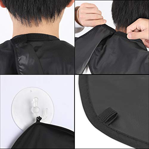 image for YELEGAI Beard Bib - Waterproof Non-Stick Beard Cape for beard Trimming