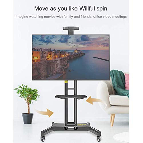 Soporte universal para TV móvil para pantallas 32-80" miniatura 7