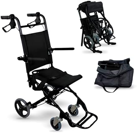 Mobiclinic®, Silla de ruedas Tránsito, Plegable, Trayectos Cortos...
