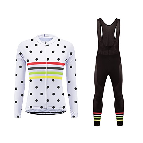 UGLY FROG Women's Cycling Clothing Suit Winter Thermal Fleece Sportswear Set Long Sleeve Windproof Jersey Coat Jacket + 3D Padded Pants Trousers