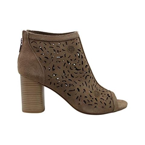 American Rag Womens Glia Suede Perforated Shooties, Taupe Suede, 5 UK Cover