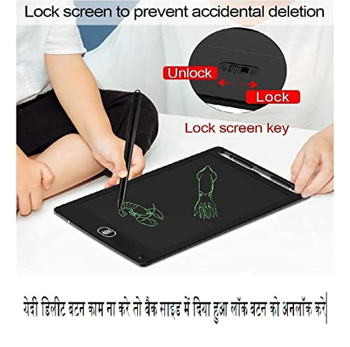 Peiroks-Magic-Slate-with-Stylus-Pen-85-Inch-Screen-Slate-Board-for-E-Notes-Digital-Memo-Writing-Pad-Drawing-Handwriting-ToysGift-for-Girls-Boys-Multicolor