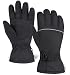 Tough Outdoors Winter Snow & Ski Gloves - Designed for Skiing, Snowboarding, Shredding, Shoveling & Snowballs - Waterproof & Windproof Shell & Reinforced Palm - Fits Men, Women & Kids