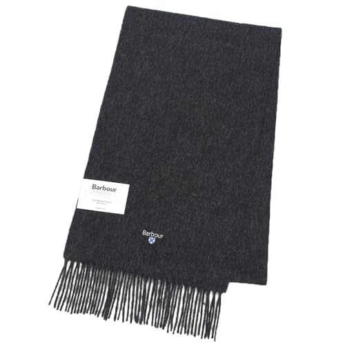 [Barbour] (バブアー) マフラー メンズ レディース ストール ラムウール USC0008 (Charcoal Grey(CH71)) [並行輸入品]