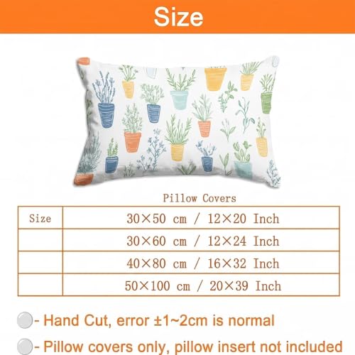 Housse coussin 50x100 cm extérieur imperméable anti-tache fermeture éclair - 7