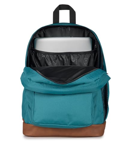 Image of JanSport Cool Backpack with 15-inch Laptop Sleeve, Large Computer Bag Rucksack with 2 Compartments, Ergonomic Straps, Emerald Pool