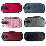 Estojo Escolar Duplo Menino Organizador Papelaria Volta ás Aulas (Cinza)