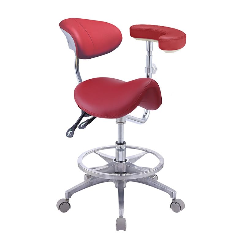 Chaise-Selle Ergonomique avec Dossier et Tabouret Pivotant à 360° Générique