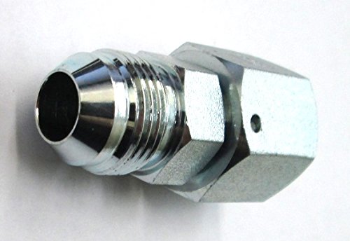 12017 Hex Nut, 1/2 in Male Inverted Flared, Brass (3 Pack)