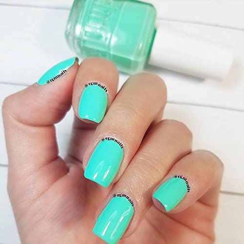 Duri Nail Polish, 112S Pie In The Sky, Pastel Mint Green, Semi Matte, 0.5 Fl.oz. #TOP5