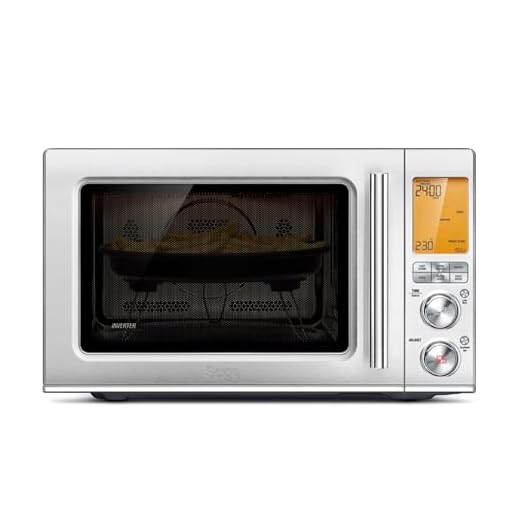 Sage - The Combi Wave 3 In 1 - Air Fryer, Convection Oven & Microwave - 32 L Capacity, 1100-1550W, 19 Presets - Automatic Power Ajustment, Defrost Function, Quiet Operation - Brushed Stainless Steel