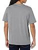 Amazon Essentials T-Shirts for Men, 100% Cotton and Cotton-Poly Blend, Regular-Fit, Short-Sleeve Crewneck, 2-Pack, Grey Heather, 4X-Large Big #2
