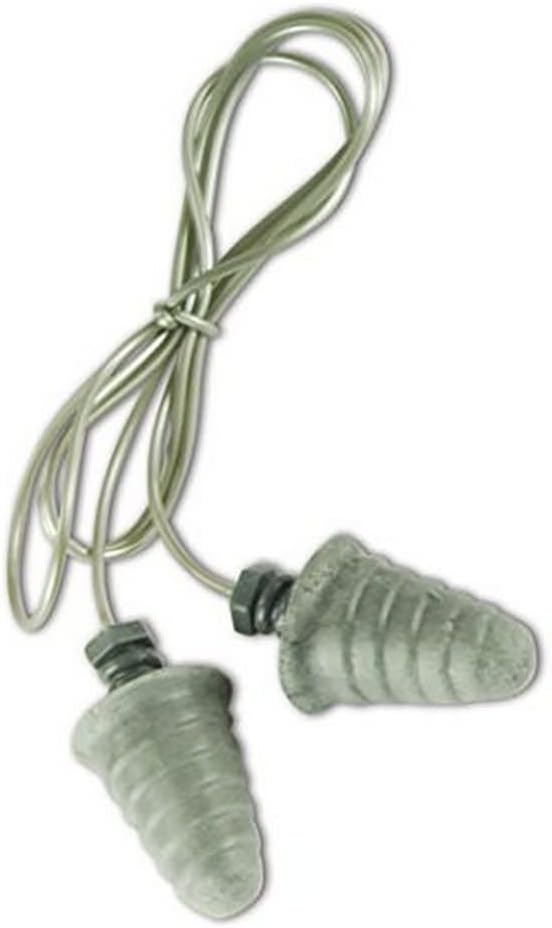 Peltor by 3M 10093045929525 1301 Next Skull Screws Safety Corded Ear Plugs, Polyurethane Foam, One Size, Silver (Pack of 120)