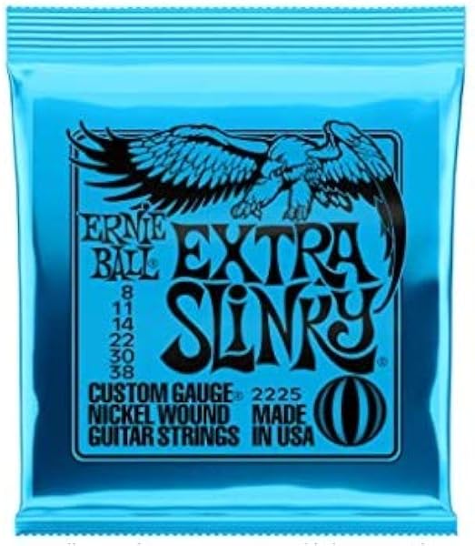 Ernie Ball Extra Slinky Electric Guitar Strings 08-38