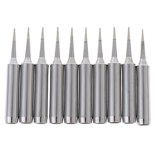 siwetg Puntas De Hierro para Soldar De Repuesto Sin Plomo De 10 Piezas 900M-T-I para Hakko Saike 936 852d + 909D
