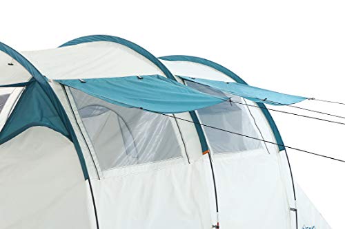SEMOO Family Cabin Tent for Camping 5 to 6 Person 3-Season with 2 Rooms & Big Front Vestibule (White 5-6 Persons)