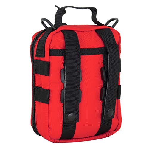Line2Design Complete Survival Kit Ifak Bags - Ems Emt Emergency Response Fully Stocked Tactical Molle Bag - First Aid Medical Supplies - Trauma Pak Outdoor Gear Edc Ifak Pouch Stop Bleeding Kit - Red #TOP5
