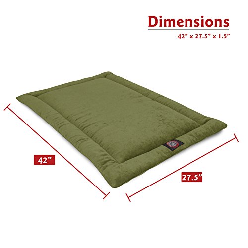 42" Villa Fern Crate Dog Bed Mat By Majestic Pet Products #TOP1