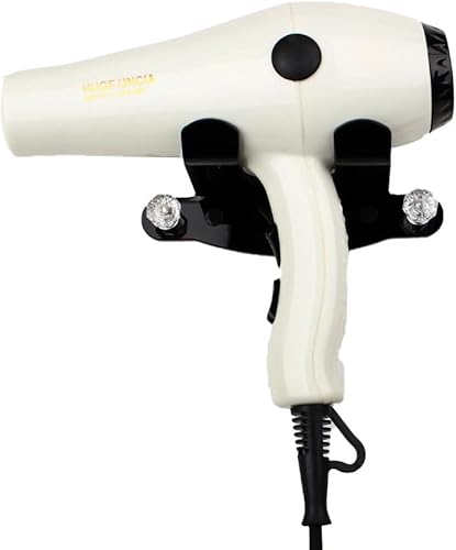 WANLIAN Soporte universal para secador de pelo, estante de montaje en pared, soporte para secador de pelo, soporte de pared para baño, secador de