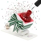 Tippur Spill-Proof Nail Polish Holder-Paint With Ultimate Confidence In The Car Or At Home-Stick Every Time Wide Grippy Bottom-Fingernail Painting Stand For Women-Nail Polish Accessories-Nail Art Tool