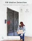 ieGeek Wireless Doorbell Camera No Monthly Fee with Adjustable Angle Mount, 2K Smart Video Doorbell with Chime, Motion Detection, Real-time Alert, 2-Way Talk Voice Changer, Only 2.4GHz WiFi - Image 5