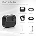 64GB 1080P Mini Body Camera with Screen, Thumb Size Wearable Body Cam, 5H Hands-free POV Recording, Magnetic Portable Action Camera Mount Anywhere for Work, Security, Riding, Pets, Sports(Black）