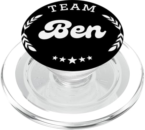 Equipo Ben Nombre De Persona Divertido PopSockets PopGrip para MagSafe