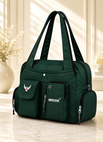 Image of ARMODA Double Pockets Glamour: Stylish Shoulder Bag for Ladies