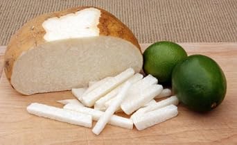 Fresh Jicama - Bulk Avg 20 Lb Case, Premium Jicama for Gourmet Chefs and Culinary Lovers
