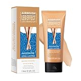 Leg Makeup Waterproof, No Transfer Body Concealer, Coverage for Vein, Scar, Tattoo (#02 Medium Glow, 1Pc)