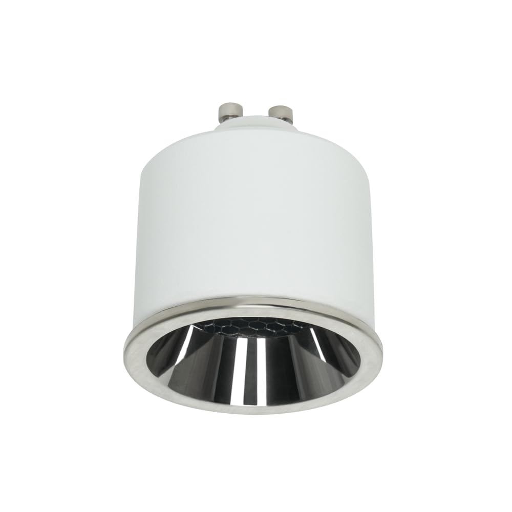 LITECRAFT Anti Glare Light Bulb 5 Watt GU10 Warm White Dimmable LED - (Single, Satin Chrome)