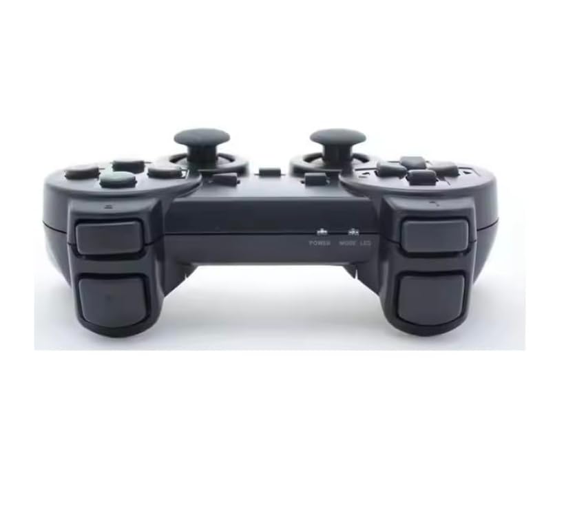 DARLINGTON & Sohns 2er Set Wireless Controller für PlayStation 2 Kabelloses Dual Shock Gamepad Vibration Kompatibel mit PS2 PS1 Konsole Kabellos