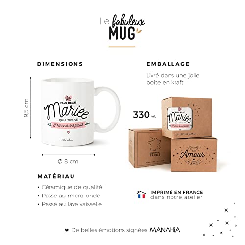 Manahia - Mug Future Mariée - Cadeau Mariage drôle pour Femme – vue 4