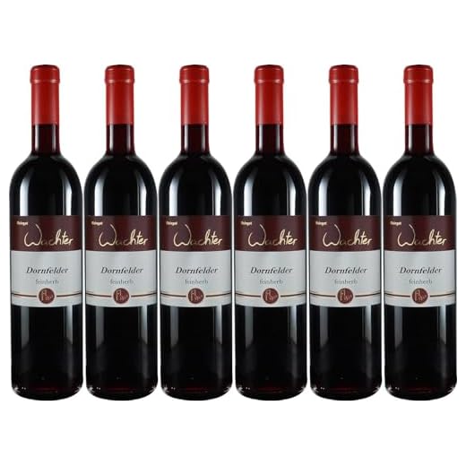 Wachter Dornfelder 2023 Feinherb (6 x 0.75 l)