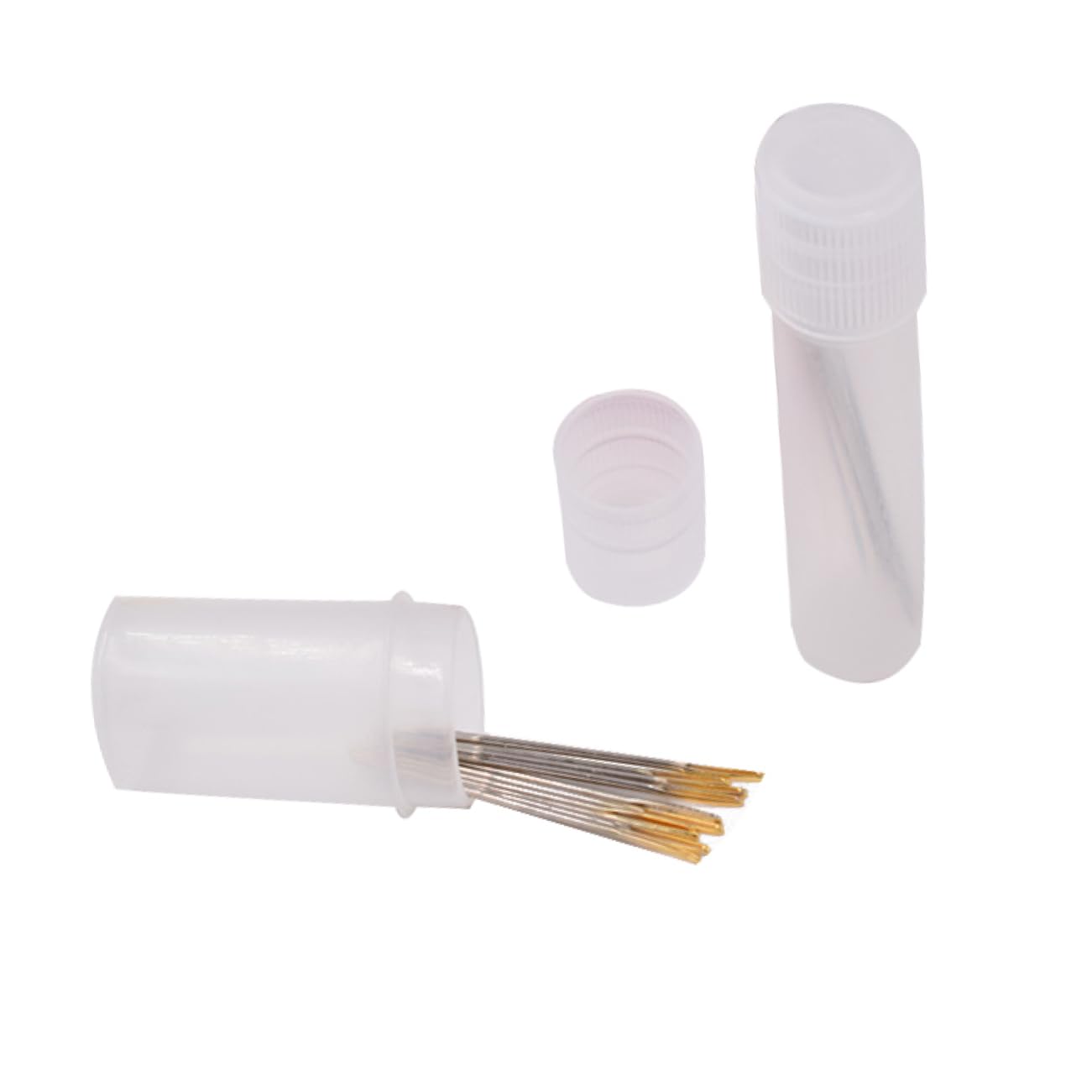 Operitacx 10pcs Large Eye Needles Cross Stitch Embroidery Needles for Yarn Knitting