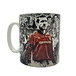 fan originals Manchester Football Legends of United Eric Cantona Ceramic Mug Red