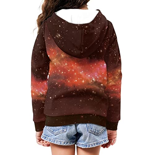 Mumeson Girls Fashion Hoodies Long Sleeve Full Zip Up Casual Hooded Sweatshirts with Pockets Activewear Sports Coat4