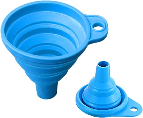 Image of Oil Dispenser 500 ml Bottle Set of 2 And Funnel Transparent, Pack of 3, Glass