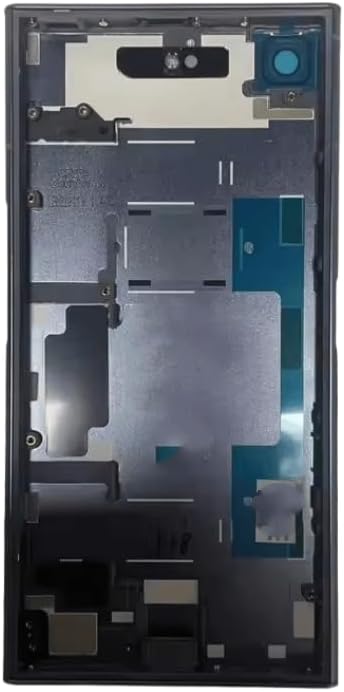 YOOOKOOO Compatible Rear Back Cover for Sony Xperia XZ1 – Battery Door Housing Replacement Part (Silver)