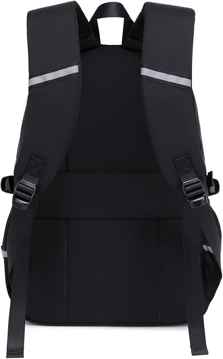 Image of Girls School Backpack with Small Zipper Pouch Fashion Nylon Backpack Multi Compartment Large Capacity Bag with Padded Shoulder Straps & Handle for School Travel Camping College