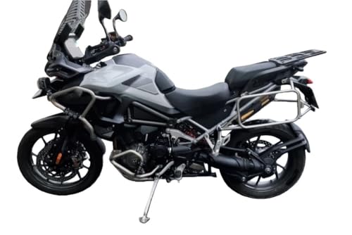 Support de coffre Tiger 1200 GT Pro armature robuste gauche droite