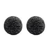 2Pcs Callus Ball for Hand,Textured Volcanic Rock Grip Strength Trainer Ball for Callus Building,Grip Training for Rock Climbing, Hand Strength Trainer for Weightlifting