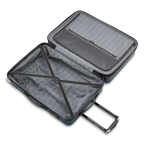 Image of Samsonite Omni 2 Hardside 2 Piece Set - Includes Carry-On & Large Checked Luggage - 360 Dual Spinner Wheels - Integrated TSA Lock & Expansion - Amazon Exclusive - Lagoon Blue