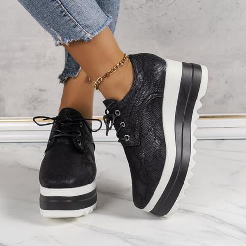 Zapatos de mujer negros y antideslizantes para caminar sin resbalar este verano 5