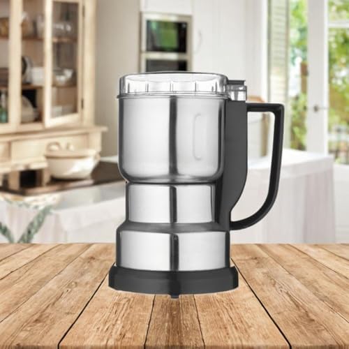 Molinillo de café con ventana de visualización y cuchillas de acero 8