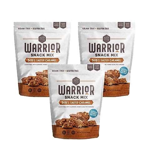 BeeFree Warrior Mix Gluten Free Granola - Chunky Granola Bites | Paleo, Low Carb, Grain Free,...